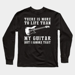 Guitar Ignorance T-Shirt Long Sleeve T-Shirt